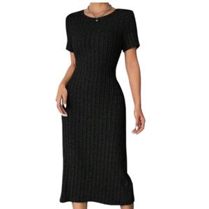 Ezwear Black Knit Dress size 2X
